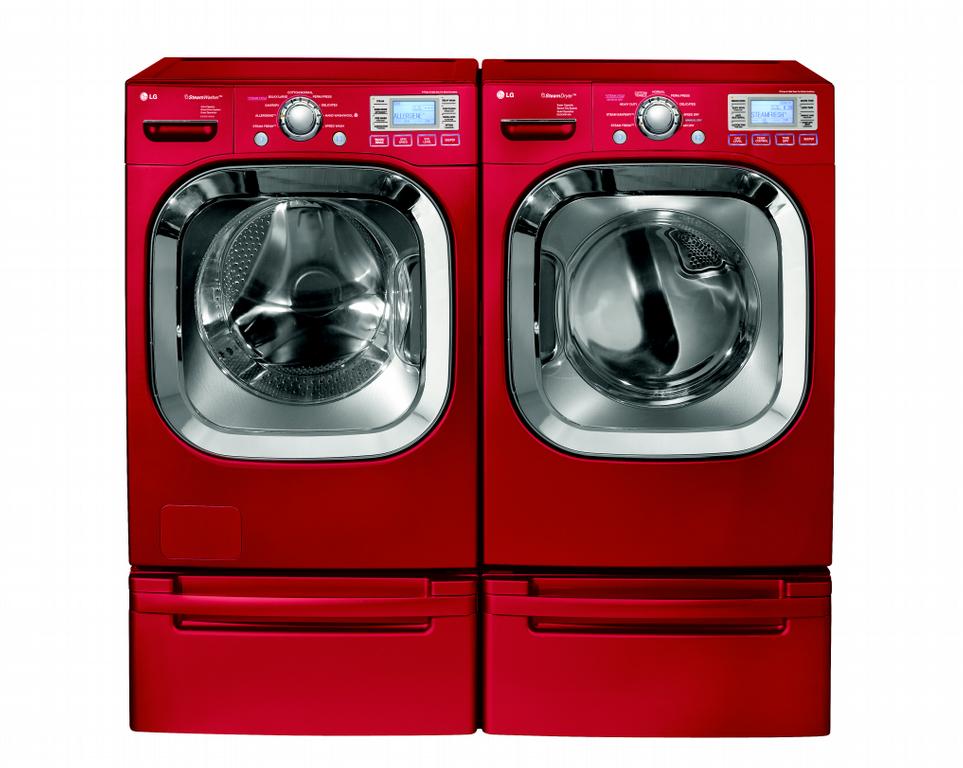 Washer And Dryers Red Washer And Dryer Set